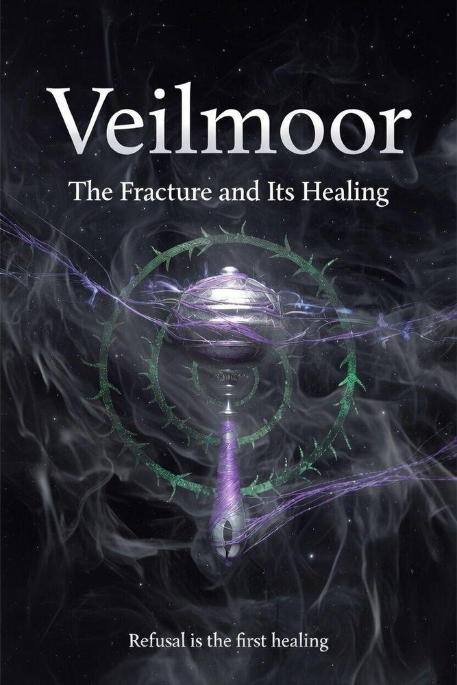 Veilmoor: The Fracture and it's healing cover