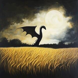 Wish Dragon On The Moon cover