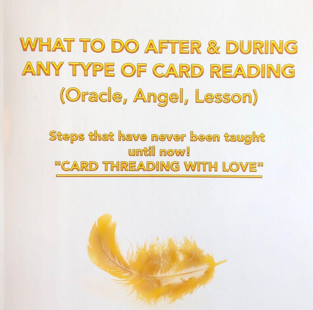 What To Do After&During Any Type of Card Reading (Oracle, Angel, Lesson)
Card Threading with Love cover