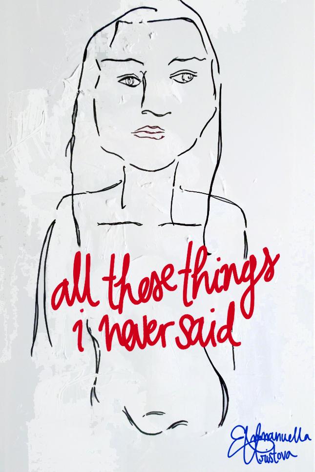 All These Things I Never Said cover