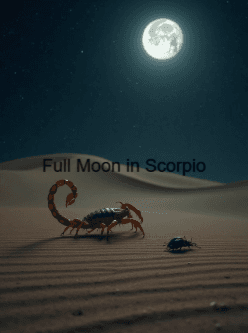 Full Moon in Scorpio cover