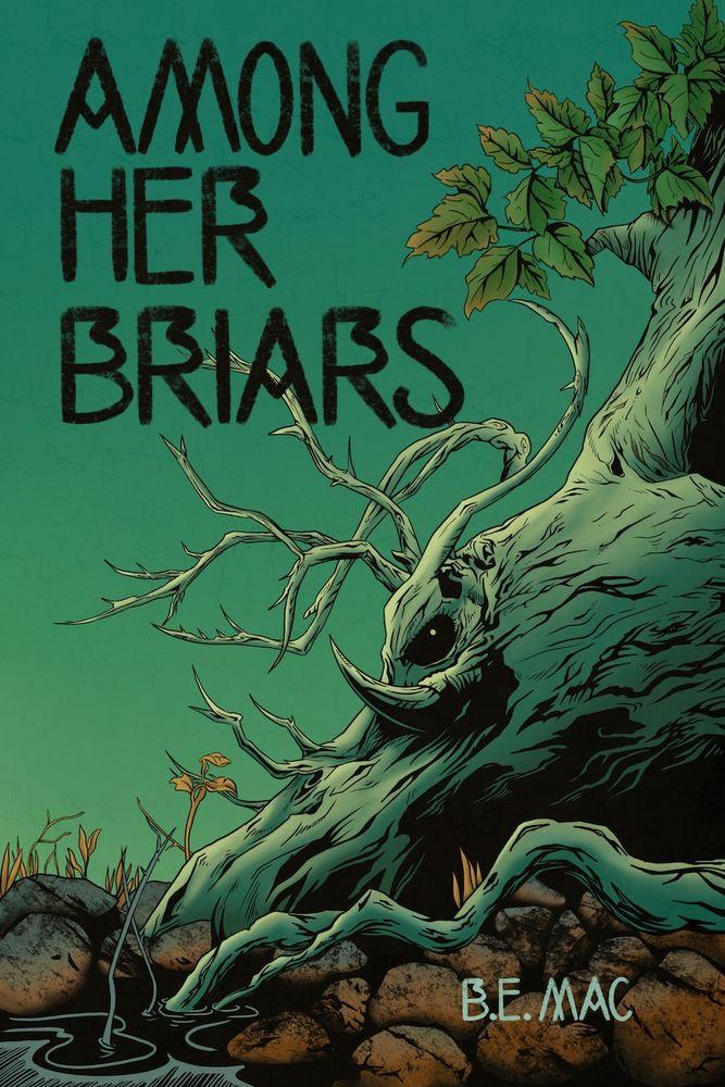AMONG HER BRIARS cover