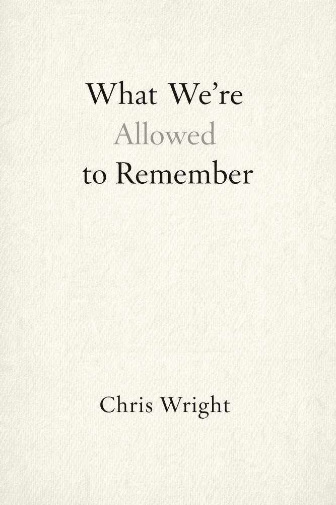 What We're Allowed to Remember cover