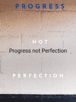 Progress not Perfection cover