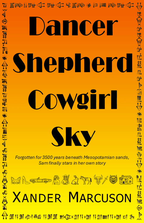 Dancer Shepherd Cowgirl Sky cover