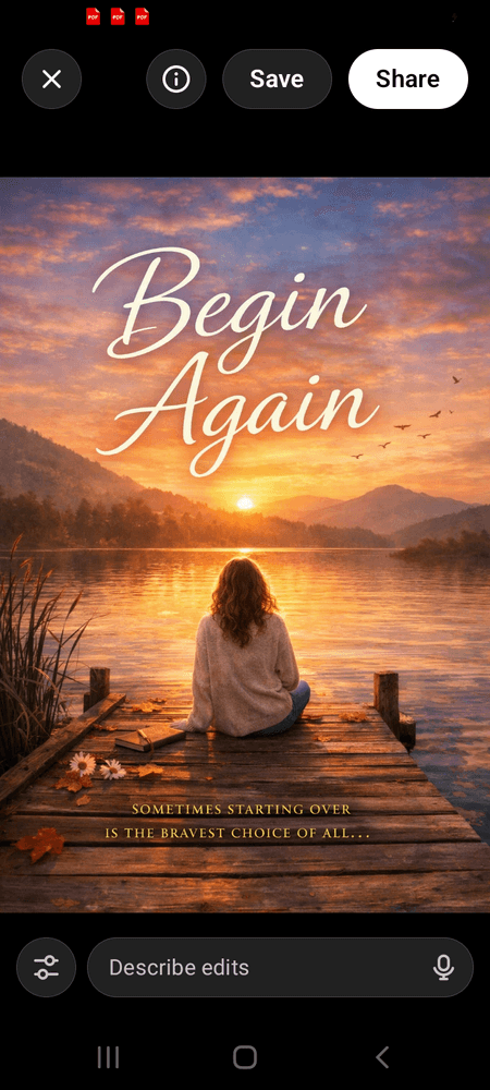 BEGIN AGAIN cover
